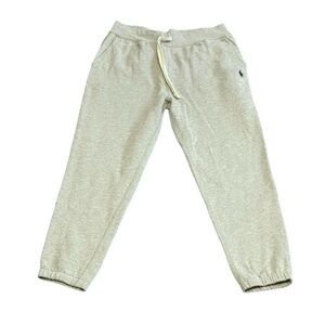 Polo Ralph Lauren Sweatpants Men’s Large Gray Fleece 32x27 Casual Lounge Pants